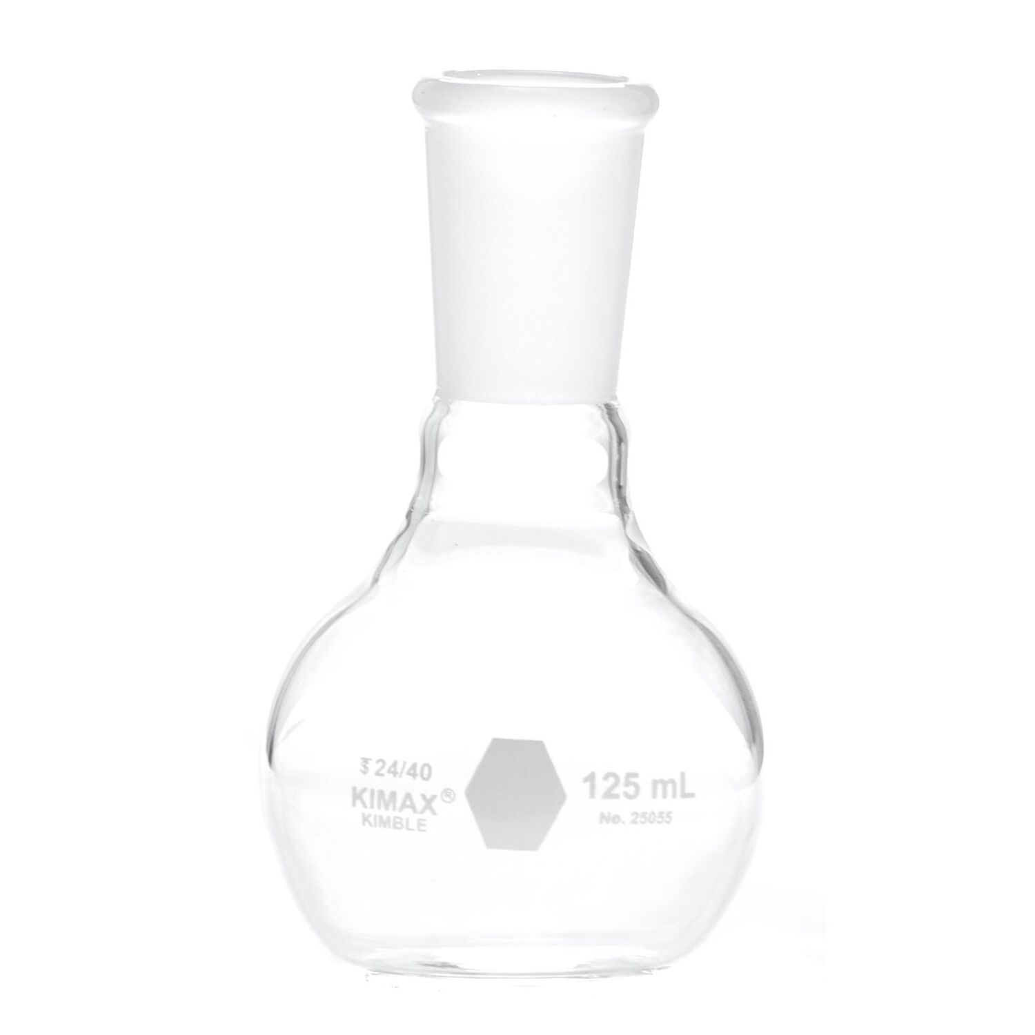 Matraz de ebullición con junta 24/40