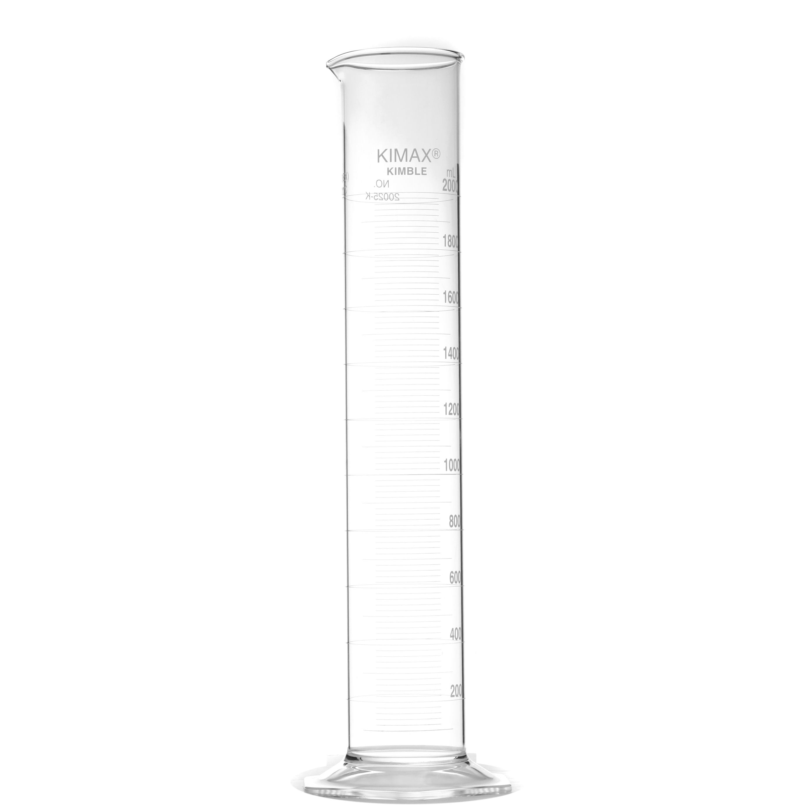 Probeta graduada educacional 2L