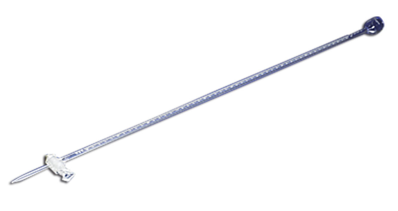 Bureta graduada con llave de vidrio 