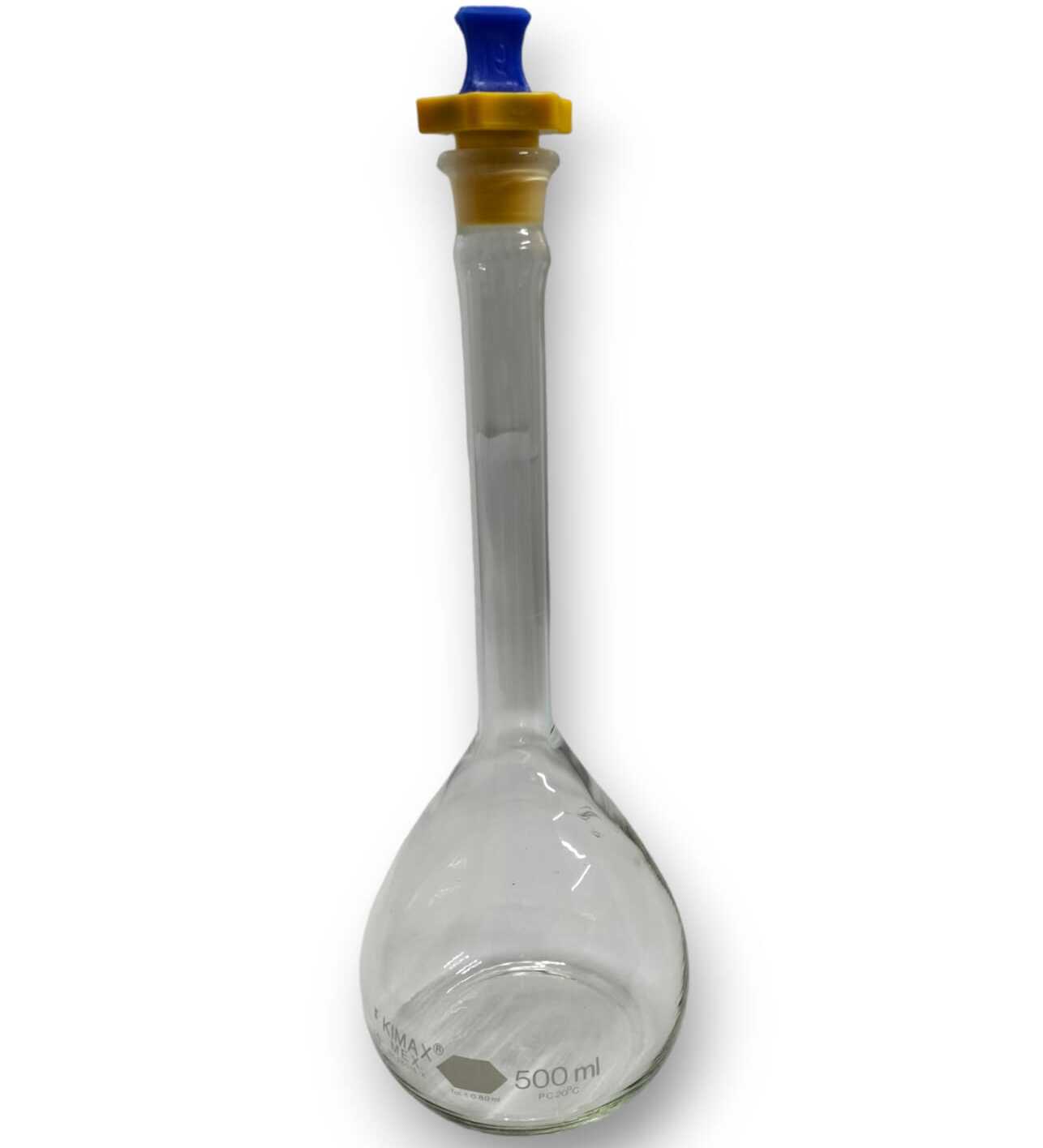 Matraz volumétrico. Linea tekk, tapón polietileno (PE)