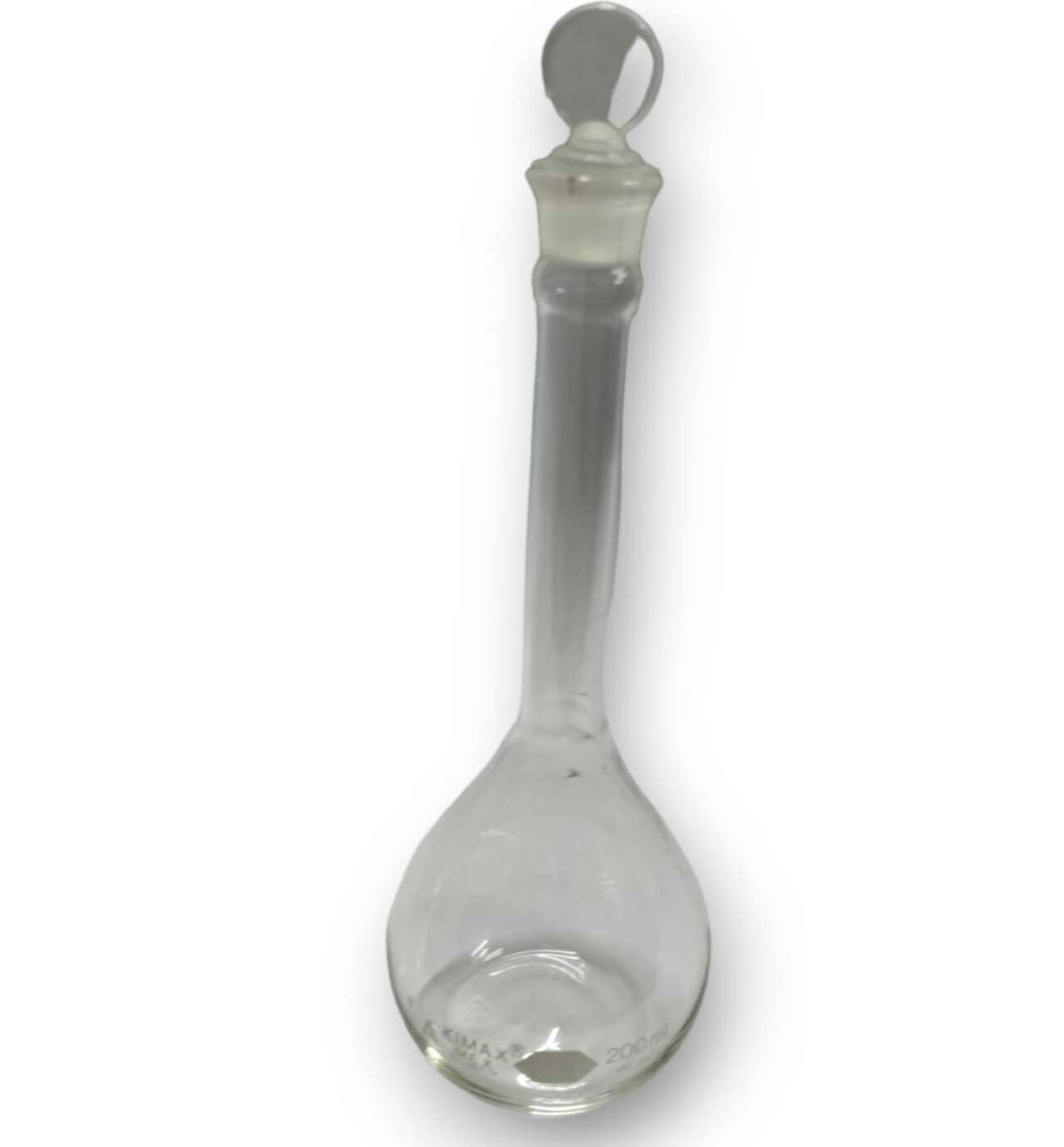 Matraz volumétrico "Tipo A", Tapón vidrio.