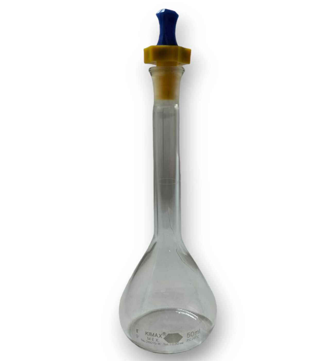 Matraz volumétrico. Linea tekk, tapón polietileno (PE)