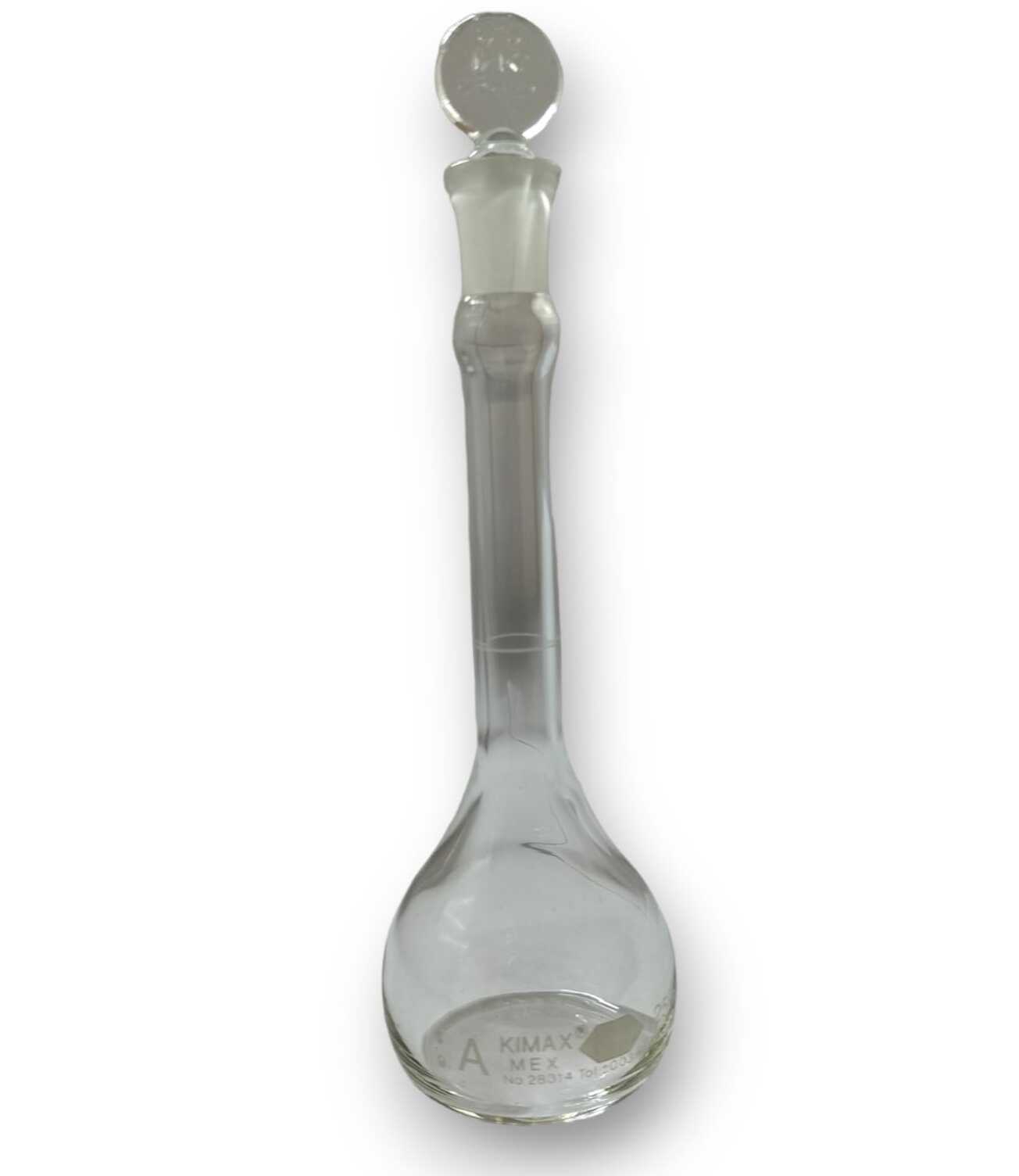 Matraz volumétrico "Tipo A", Tapón de vidrio.