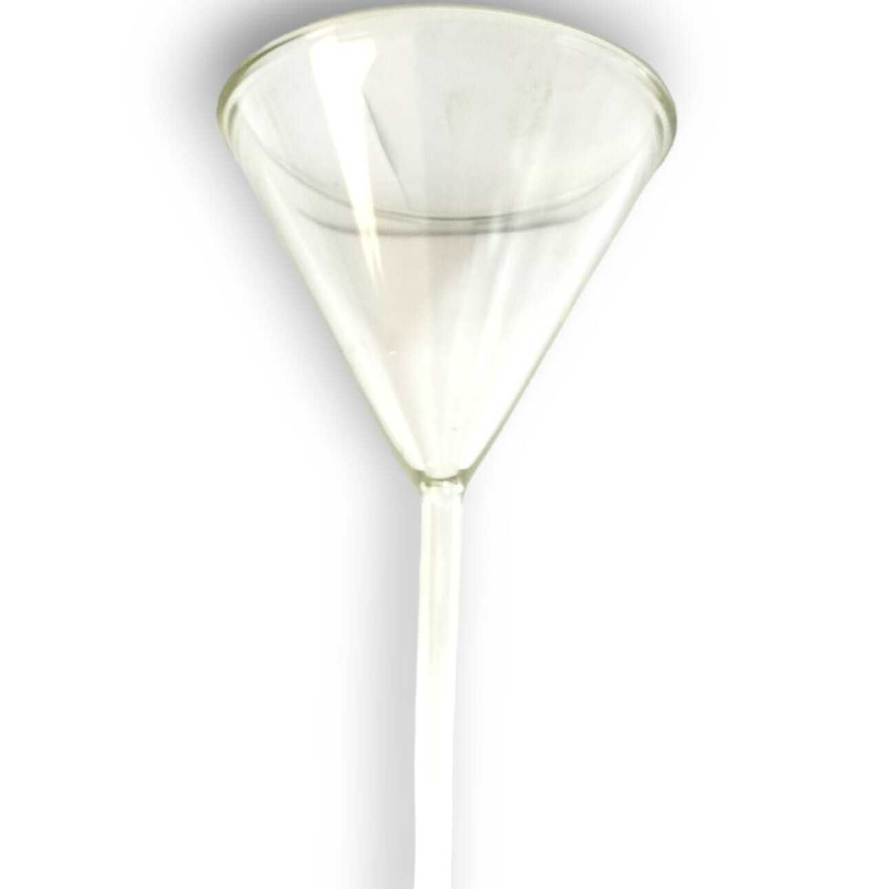 Embudo cónico, Tallo corto, 58° (GRADOS)