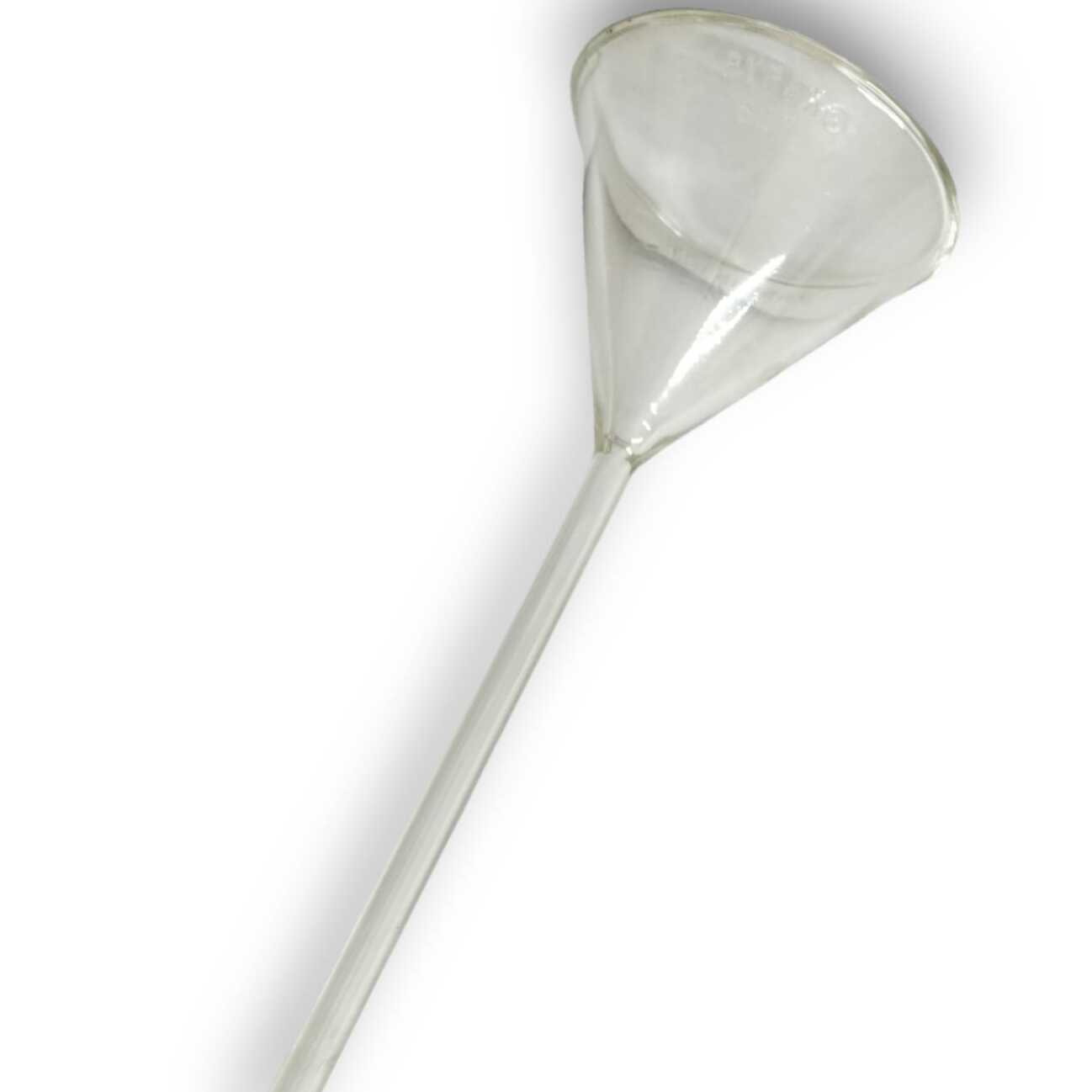 Embudo cónico, tallo corto, 60° (grados)