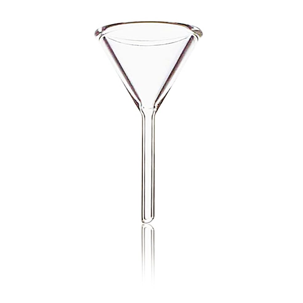 Embudo cónico, tallo corto, 58° (grados)